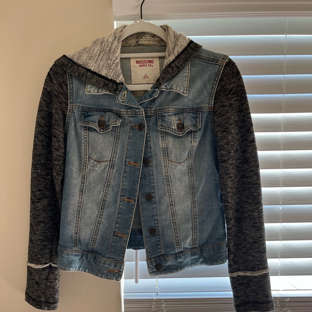 Mossimo Hooded Denim Jacket